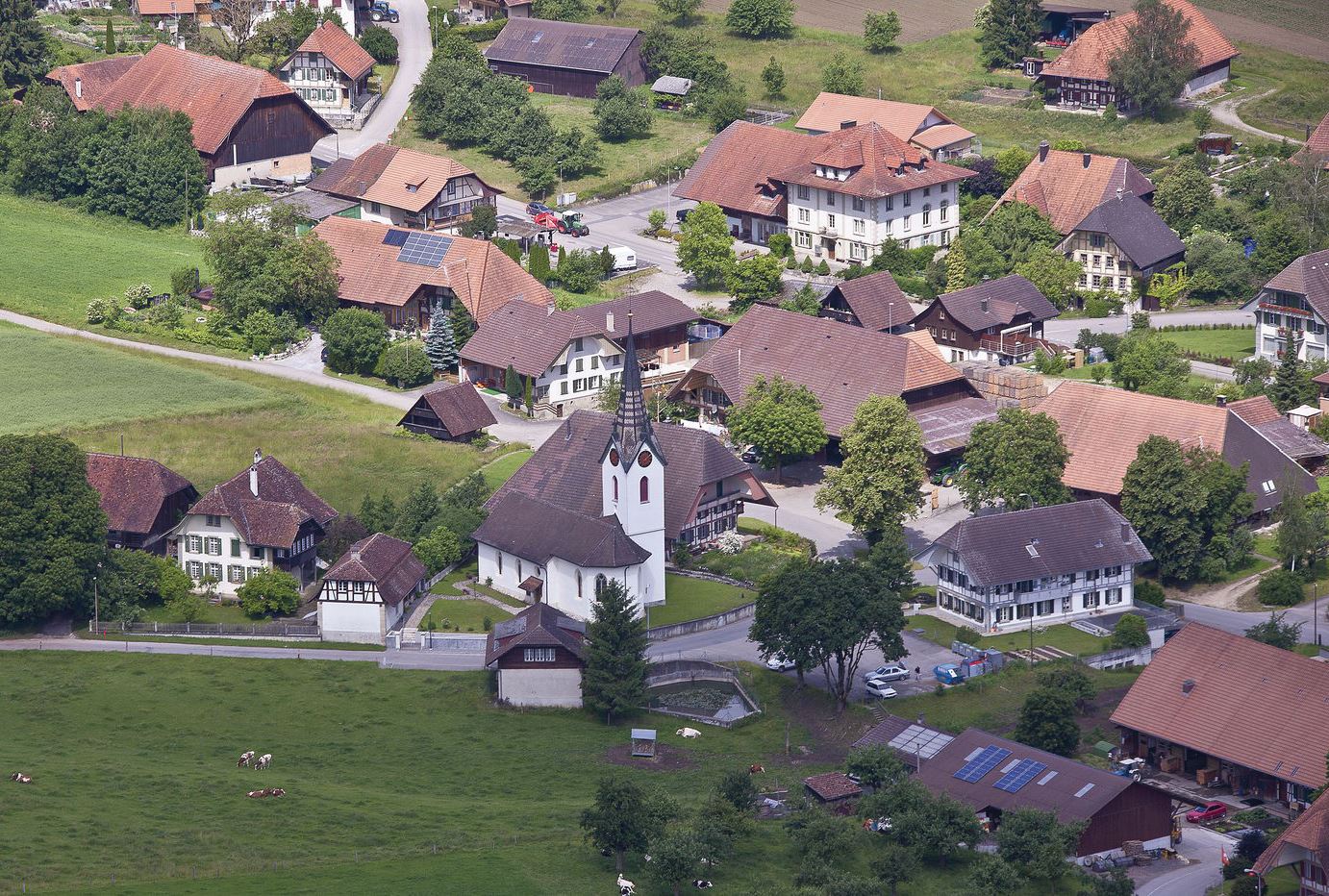 Südliche Ansicht von Wengi